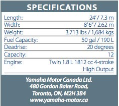 yamaha242spec