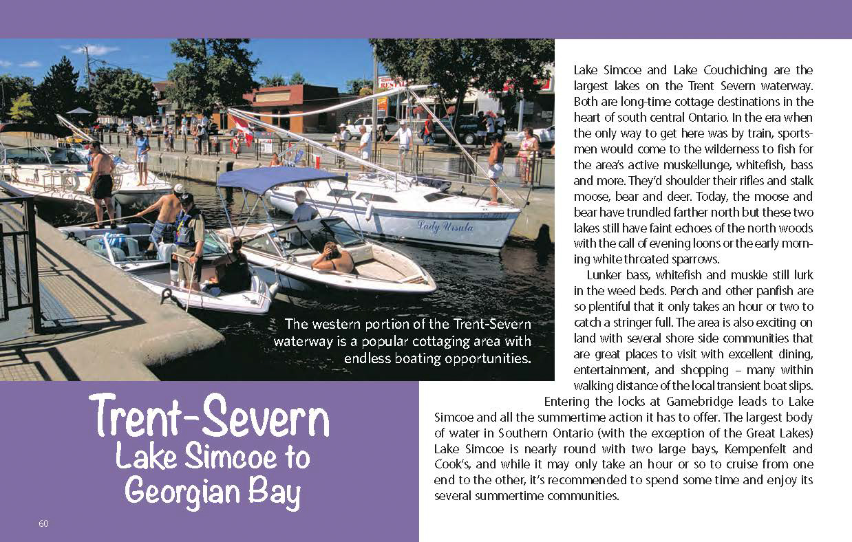 Trent Severn Lake Simcoe To Georgian Bay