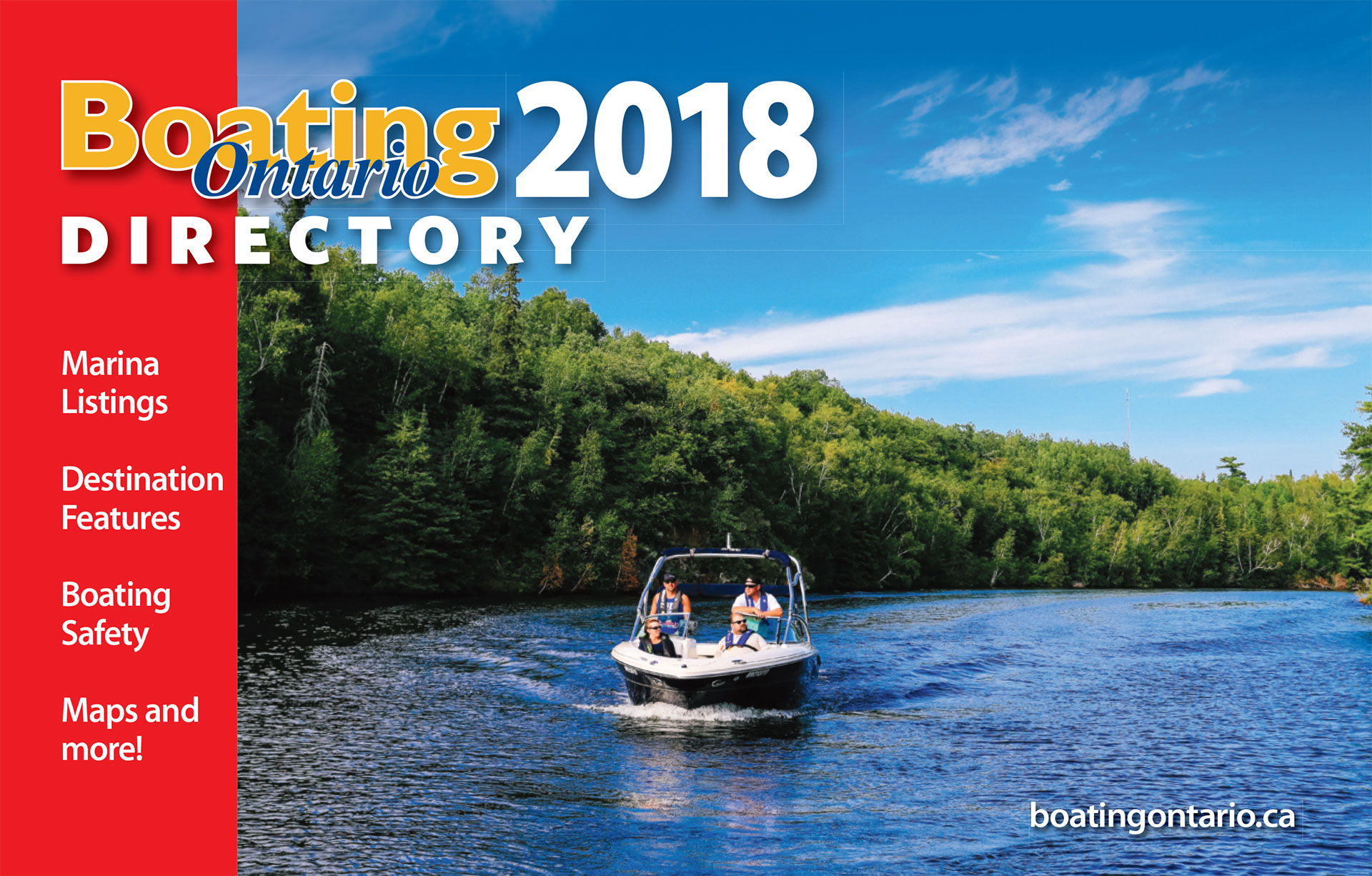 Boating Ontario 2018 Cover