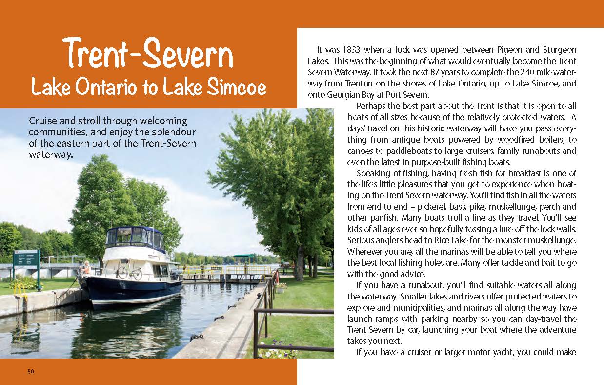 Trent Severn Lake Ontario To Lake Simcoe 2019