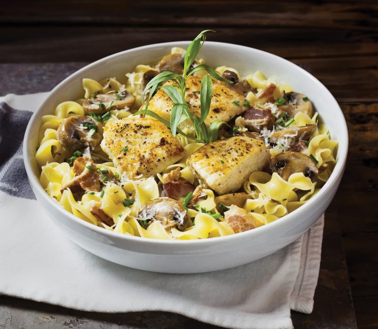 Halibut with Tarragon Cream Sauce Power Boating Magazine