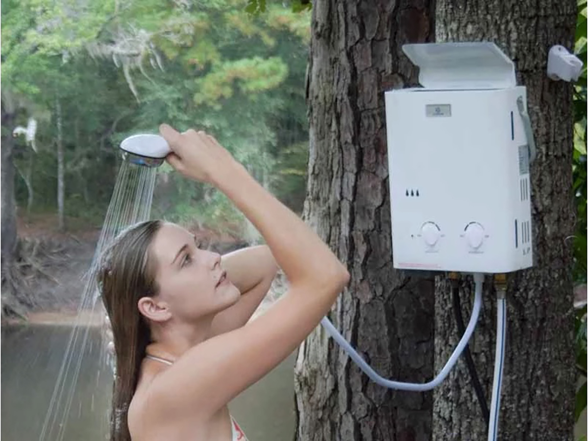 Portable Water Heater.