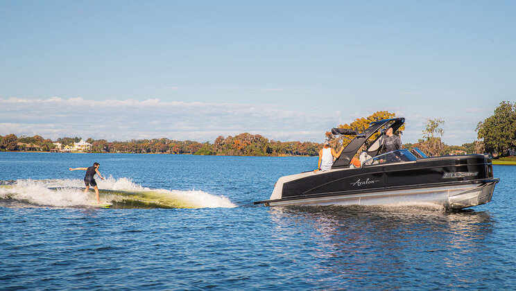 Can You Wakesurf Behind A Pontoon Boat? |  