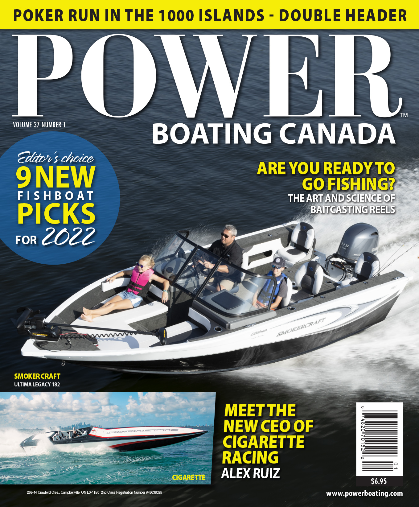 Power Boating Canada Magazine 37-1