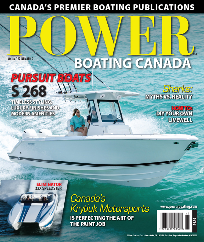 Power Boating Canada Magazine Cover 37-5