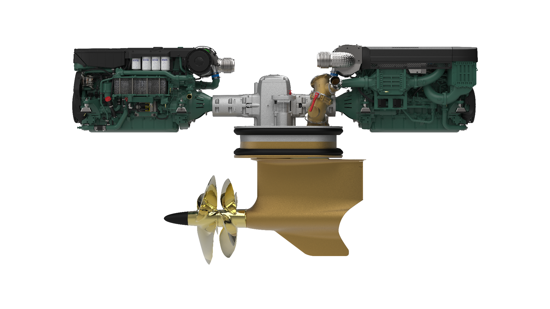 Volvo Penta IPS Platform Combustion Engine