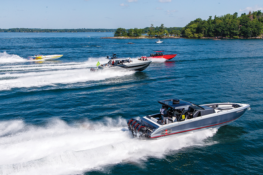 1000 Islands poker run