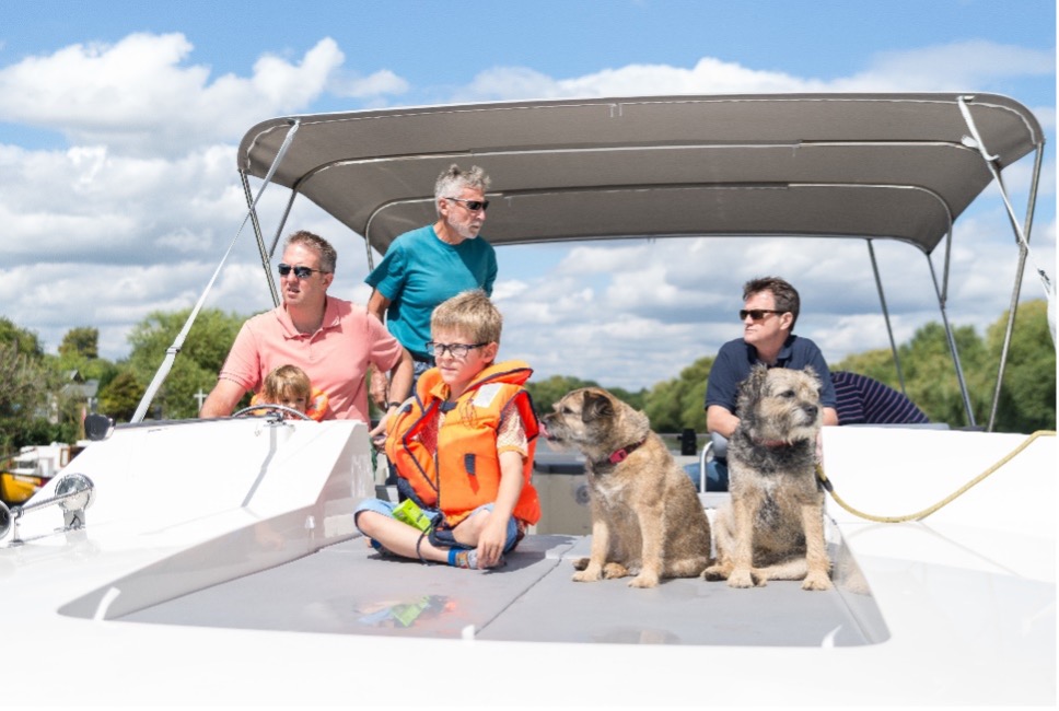 dog-friendly boating
