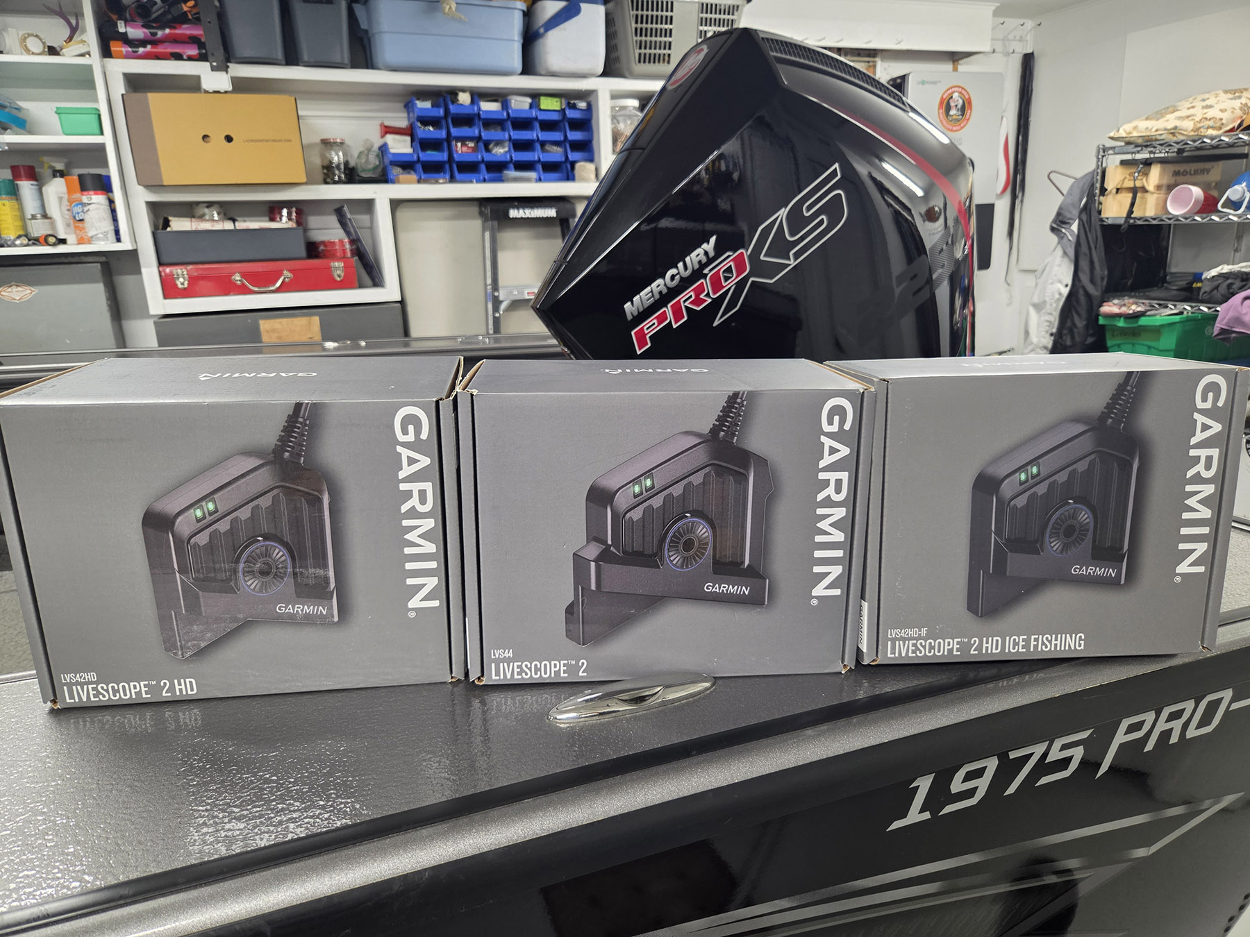 Garmin products for fishing